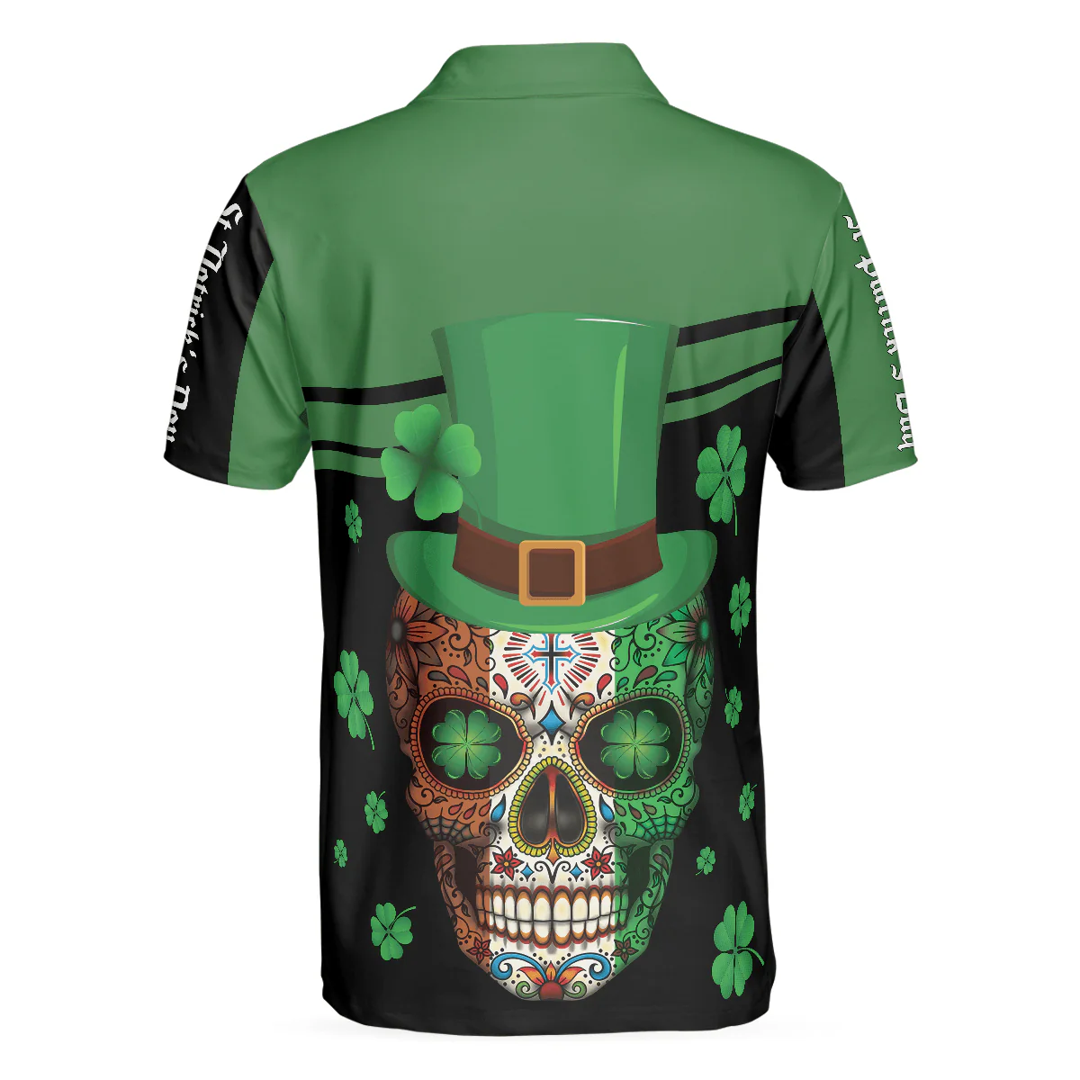 Men Patrick Day Polo Shirt - St Patrick Day The Irishman Polo Shirt, St Patrick's Day Polo Shirt, St Patrick Shirt For Men - Perfect Gift For Men, Halloween - Image 2