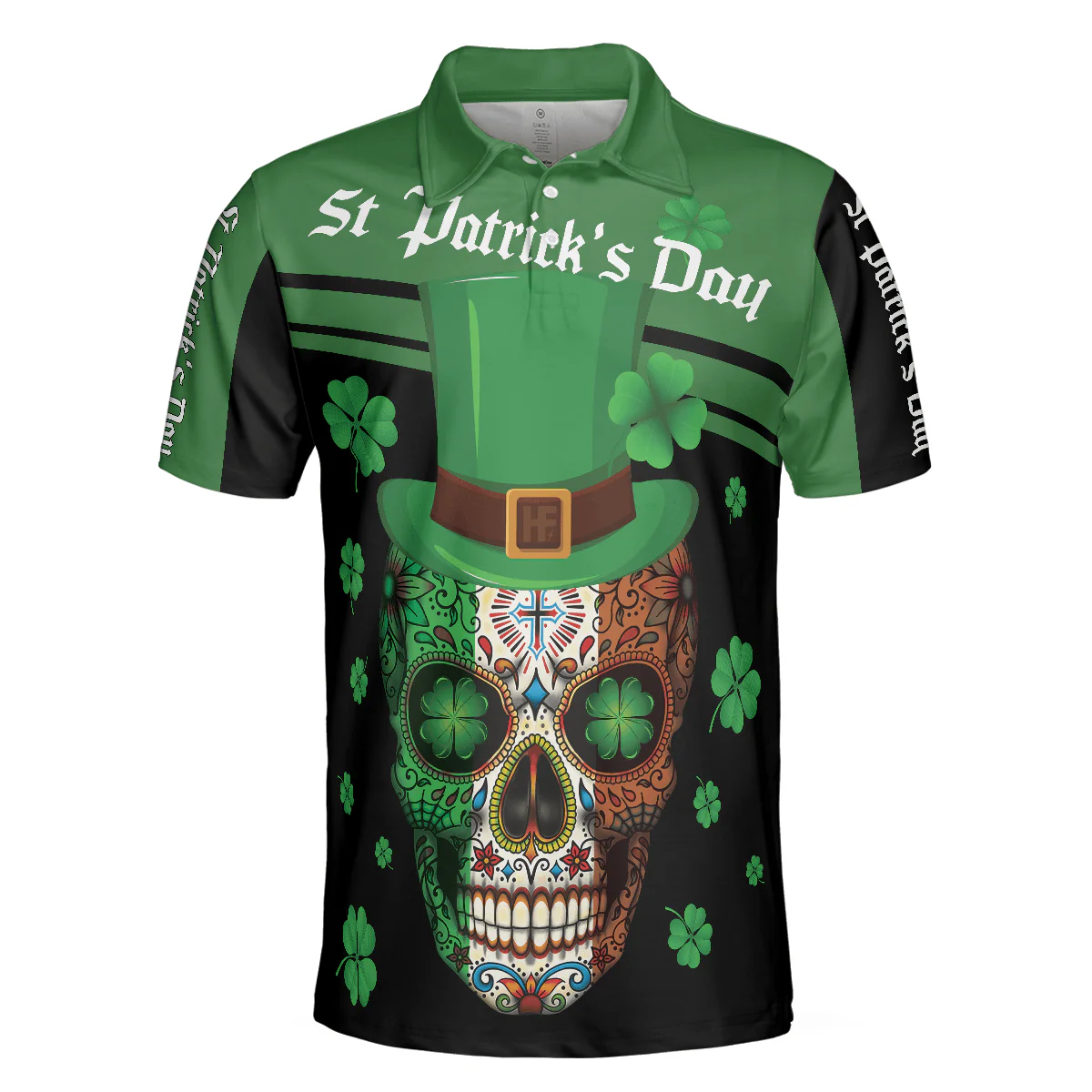 Men Patrick Day Polo Shirt - St Patrick Day The Irishman Polo Shirt, St Patrick's Day Polo Shirt, St Patrick Shirt For Men - Perfect Gift For Men, Halloween - Image 3