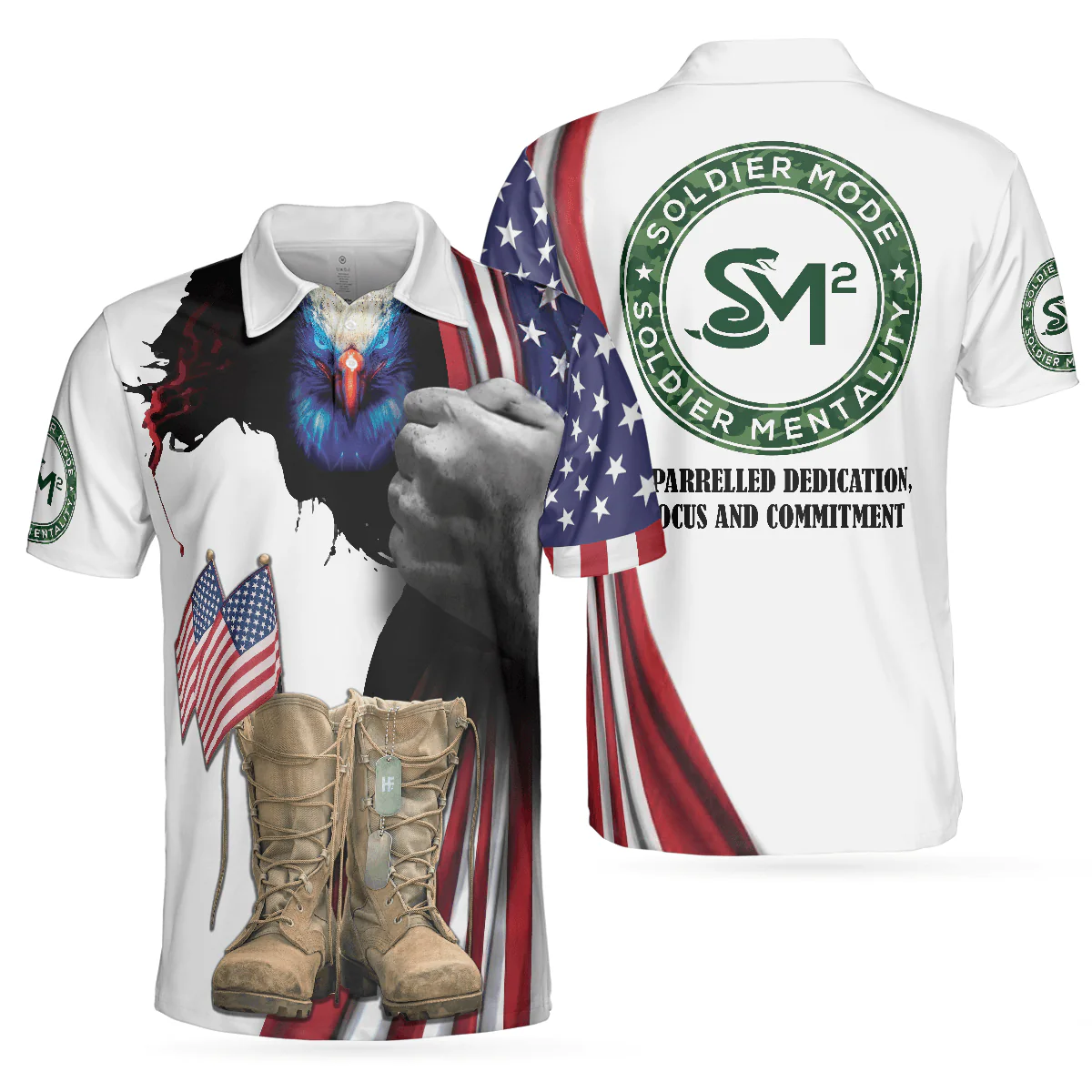 Men Veteran Polo Shirt - Solder Mode Men Polo Shirt, SM Every Veteran Is A Hero Polo Shirt - Perfect Gift For Men, Veteran