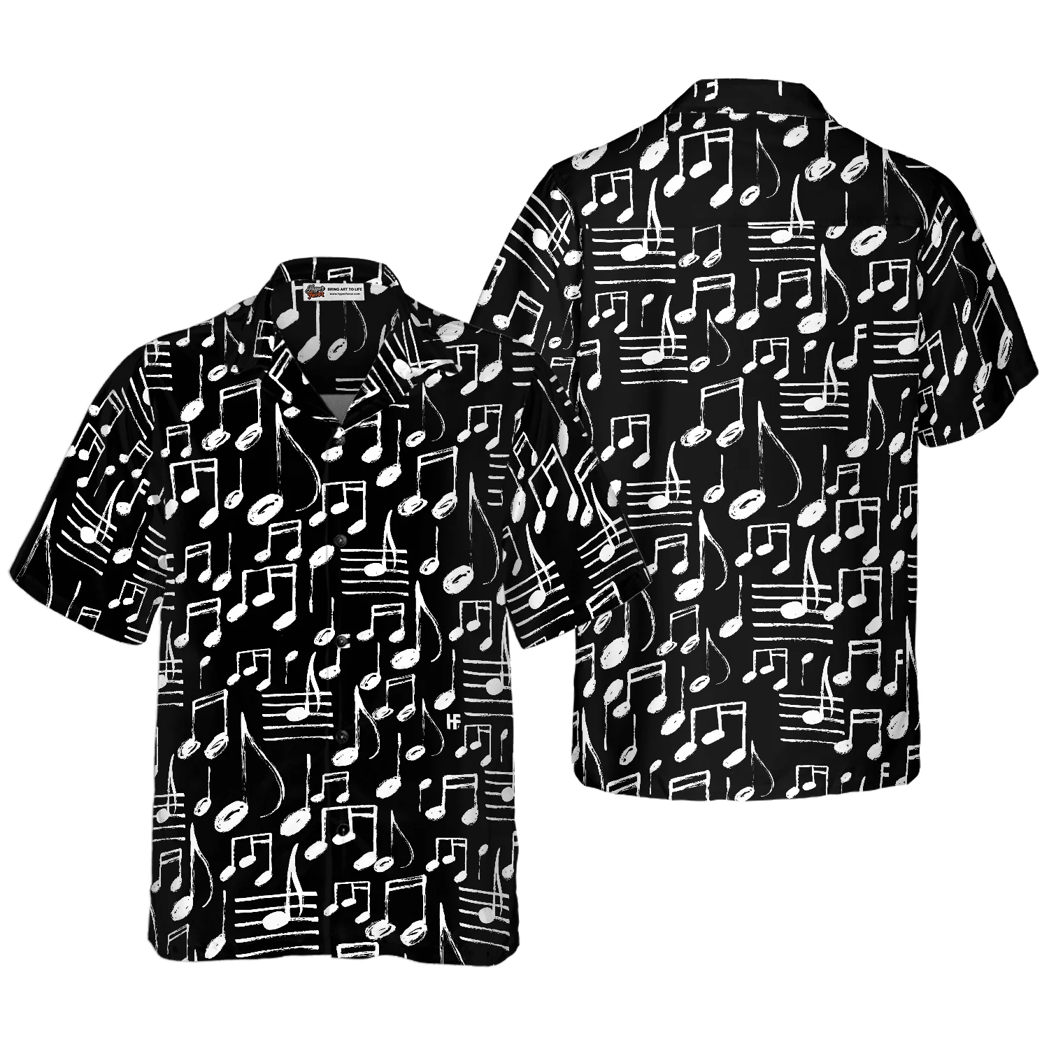 Music Hawaiian Shirt, Colorful Summer Aloha Shirt For Men Women, Perfect Gift For Friend, Family, Husband, Wife, Boyfriend, Girlfriend