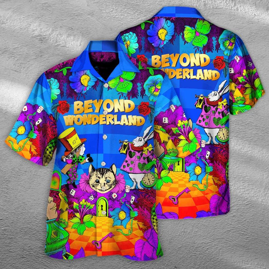 Music Hawaiian Shirt, Music Event Beyond Wonderland Festival Hawaiian Shirt, Funny Life Aloha Shirt For Men - Perfect Gift For Music Lovers