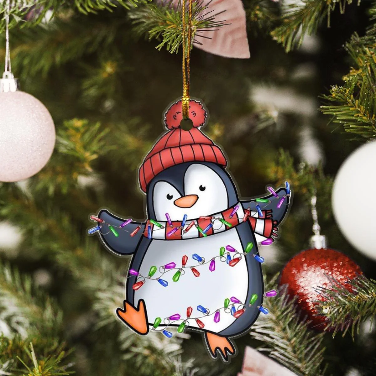 Penguin Mica ornament - Image 2