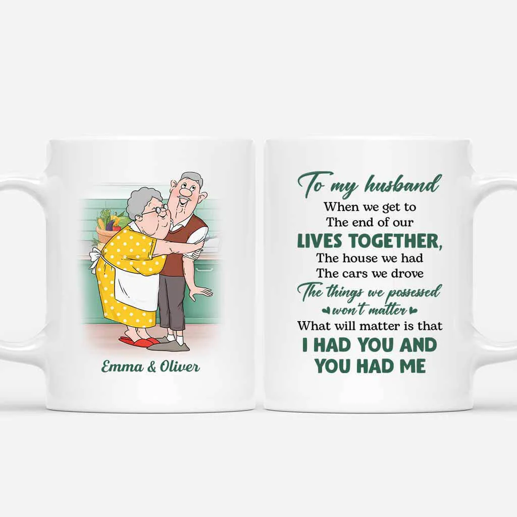 Personalized Couple Mug - Customized I Had You And You Had Me Mug, Best Valentine Gift For Couple - Image 2