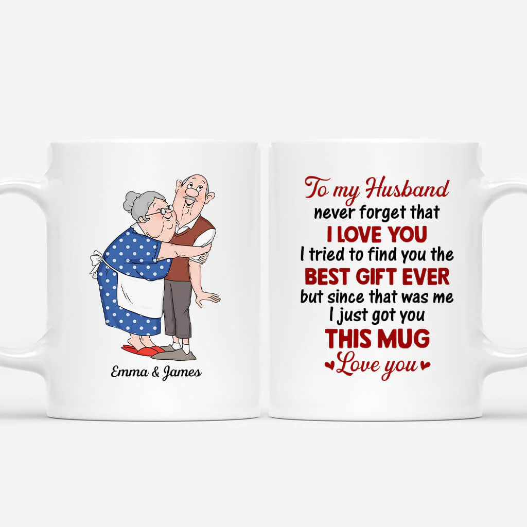 Personalized Couple Mug - Customized Never Forget That I Love You Mug, Best Valentine Gift For Couple - Image 3