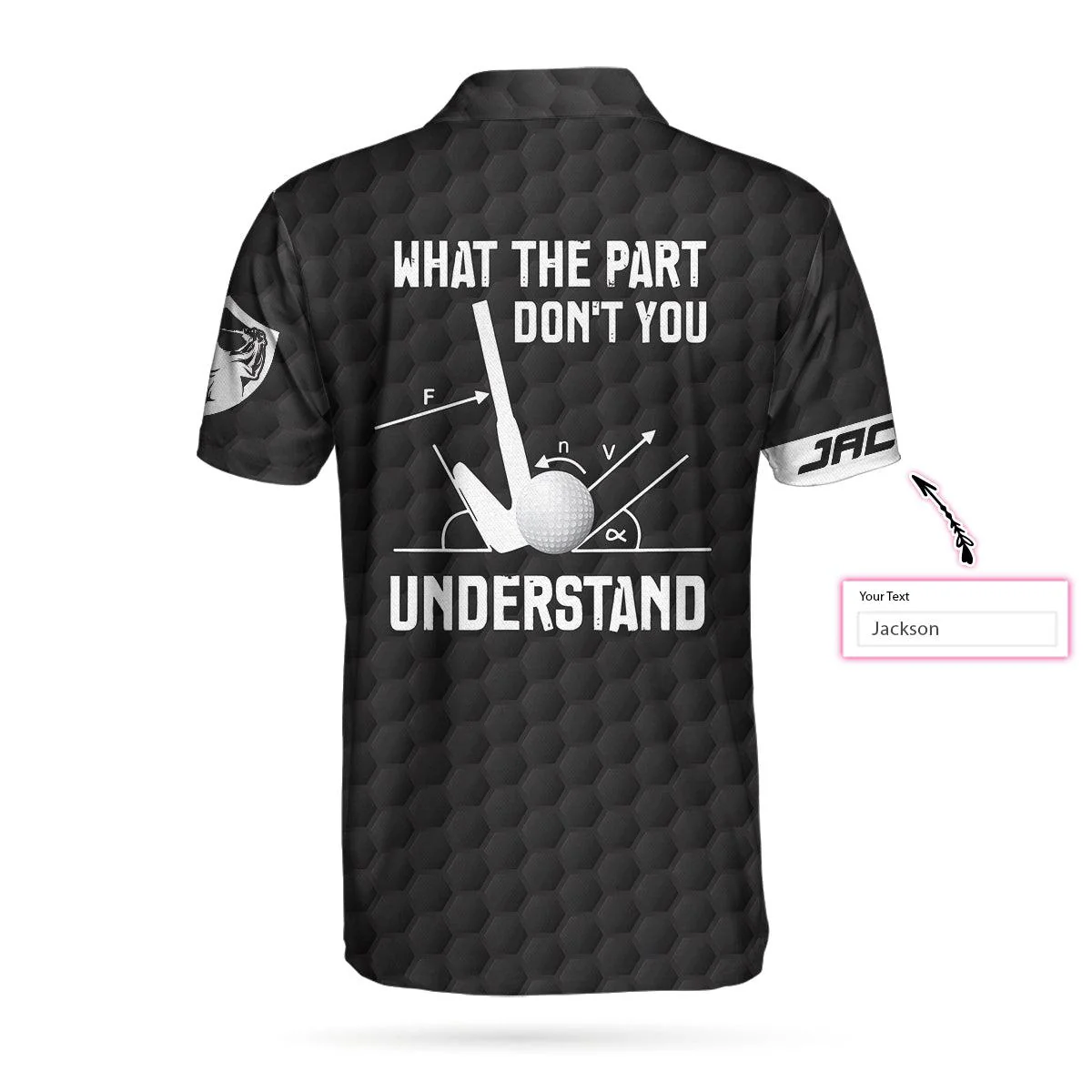 Personalized Golf Men Polo Shirts - What The Part Don't You Understand American Flag Custom Name Polo Shirts - Perfect Gift For Men, Golfers - Image 2