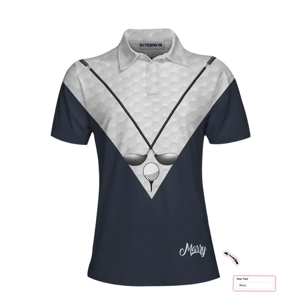 Personalized Golf Women Polo Shirt - Golf Clubs You Say Girls Can't Golf I Say Watch Me Custom Polo Shirt - Perfect Gift For Women, Golfers - Image 3