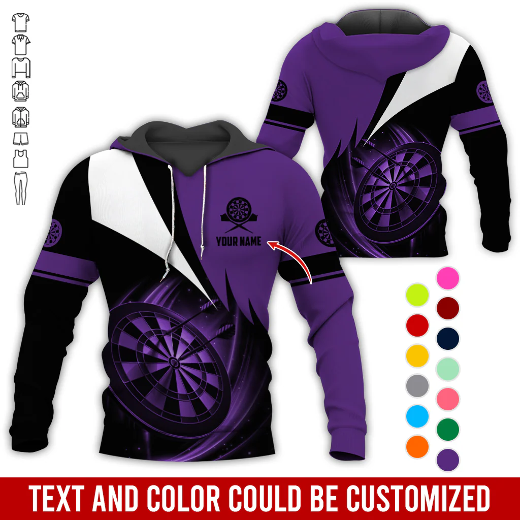 Personalized Name Darts Premium Hoodie, Darts Team Is My Life Hoodie For Men & Women, Perfect Gift For Darts Lovers, Friend, Family - Image 12