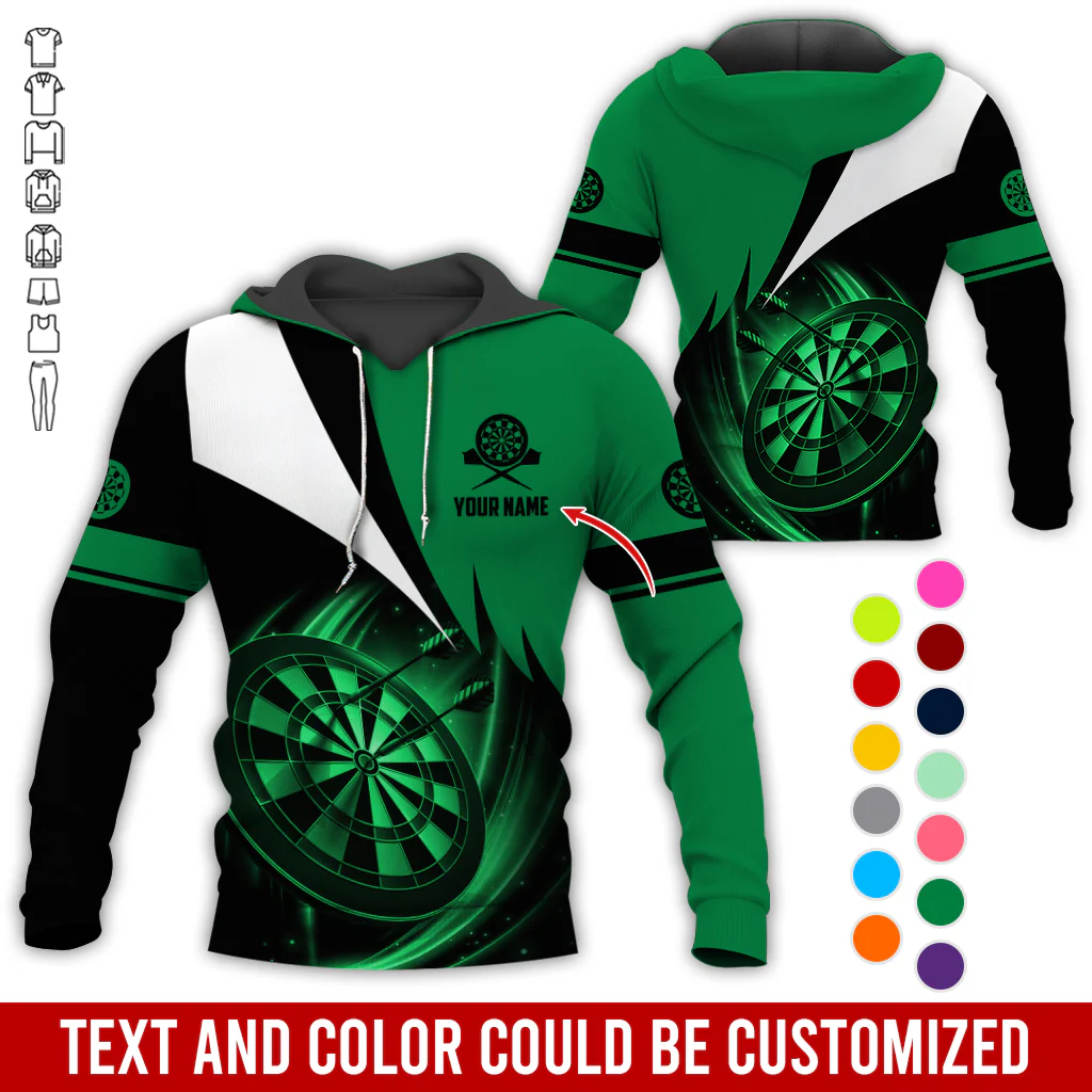 Personalized Name Darts Premium Hoodie, Darts Team Is My Life Hoodie For Men & Women, Perfect Gift For Darts Lovers, Friend, Family - Image 6