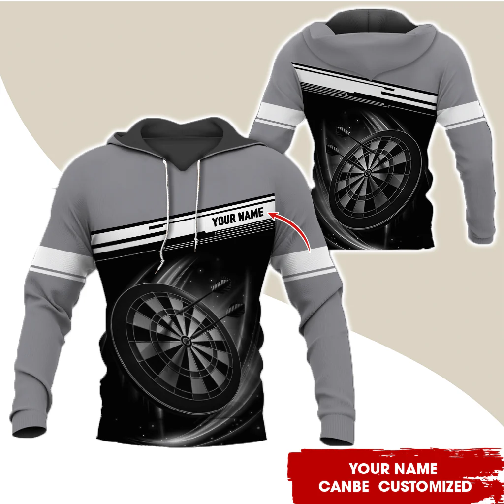 Personalized Name Darts Premium Hoodie, Let’s get ready to DART Hoodie, Perfect Gift For Darts Player, Darts Lovers, Friend, Family - Image 2