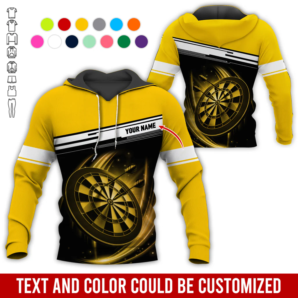 Personalized Name Darts Premium Hoodie, Let’s get ready to DART Hoodie, Perfect Gift For Darts Player, Darts Lovers, Friend, Family - Image 6