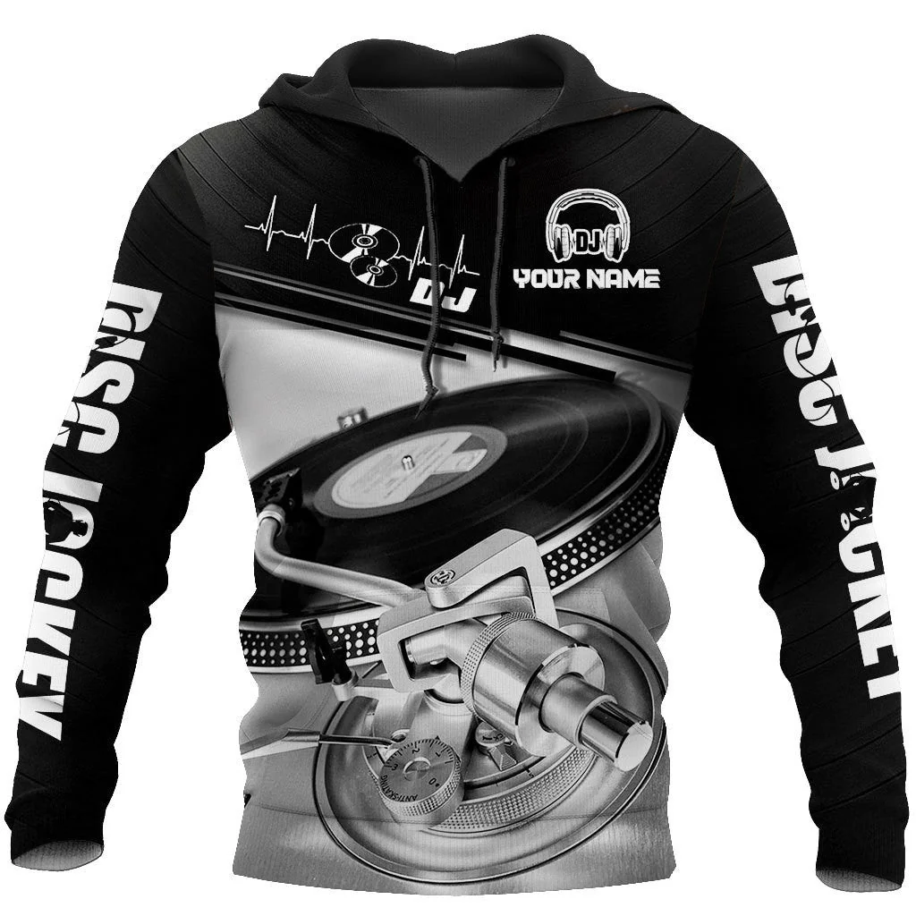 Personalized Name Disc Jockey Shirts - Custom Name DJ Shirts, Classical Music Disc Clothings, Perfect DJ Shirts for Men & Women - Image 2