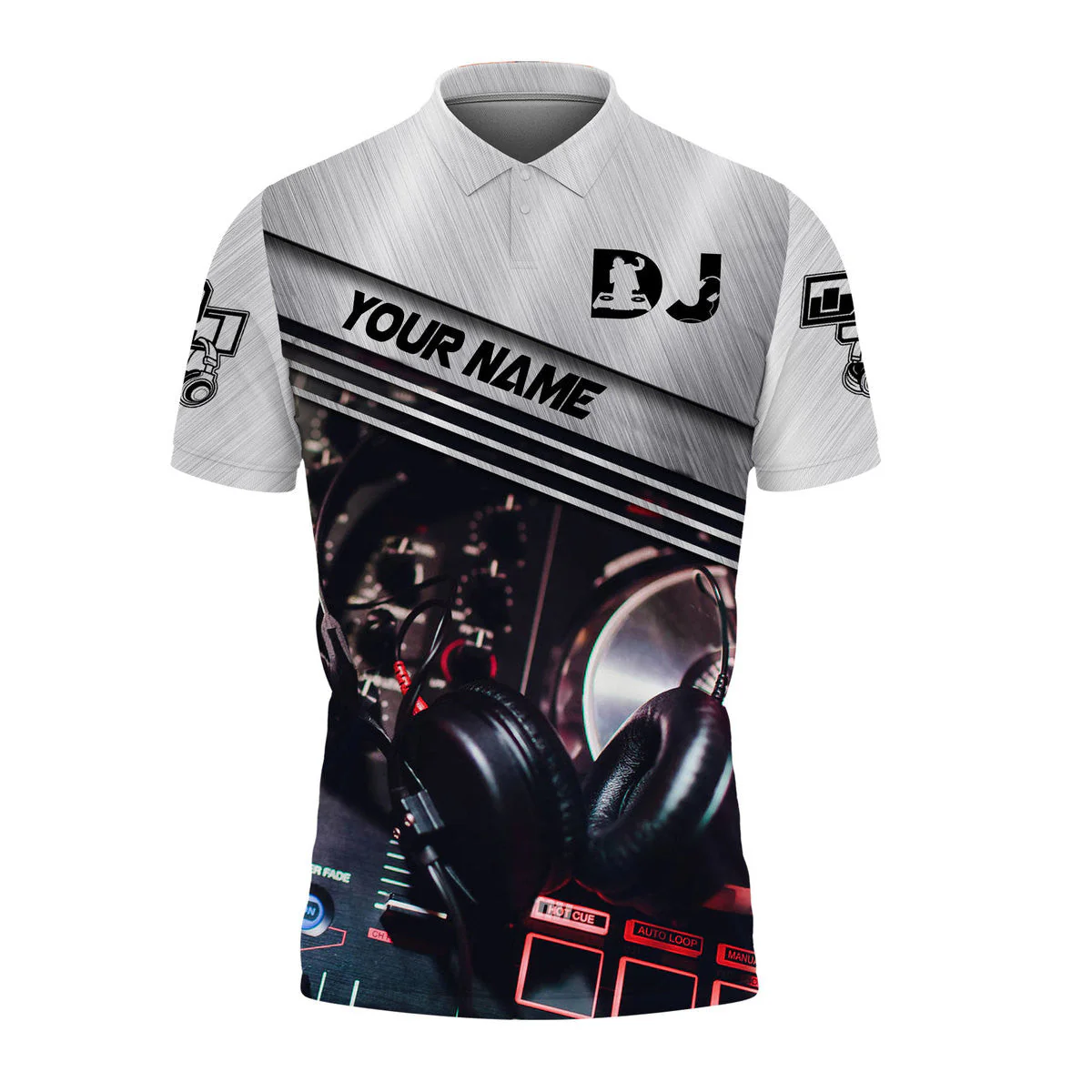 Personalized Name Disc Jockey Shirts - Custom Name DJ Shirts, Custom DJ Clothing, Perfect DJ Shirts for Men & Women - Image 6