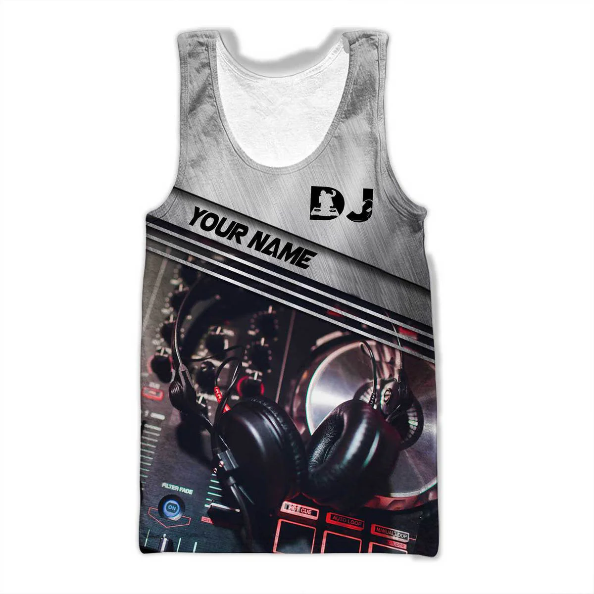 Personalized Name Disc Jockey Shirts - Custom Name DJ Shirts, Custom DJ Clothing, Perfect DJ Shirts for Men & Women - Image 7