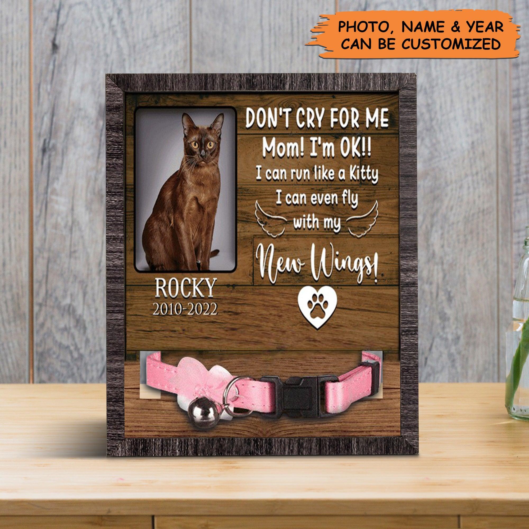 Personalized Pet Collar Frame - Personalized A Burmese Pet Picture Frames, Pet Loss Sympathy, Memorial Pet Collar Sign - Gift For Pet Lovers, Friend - Image 5