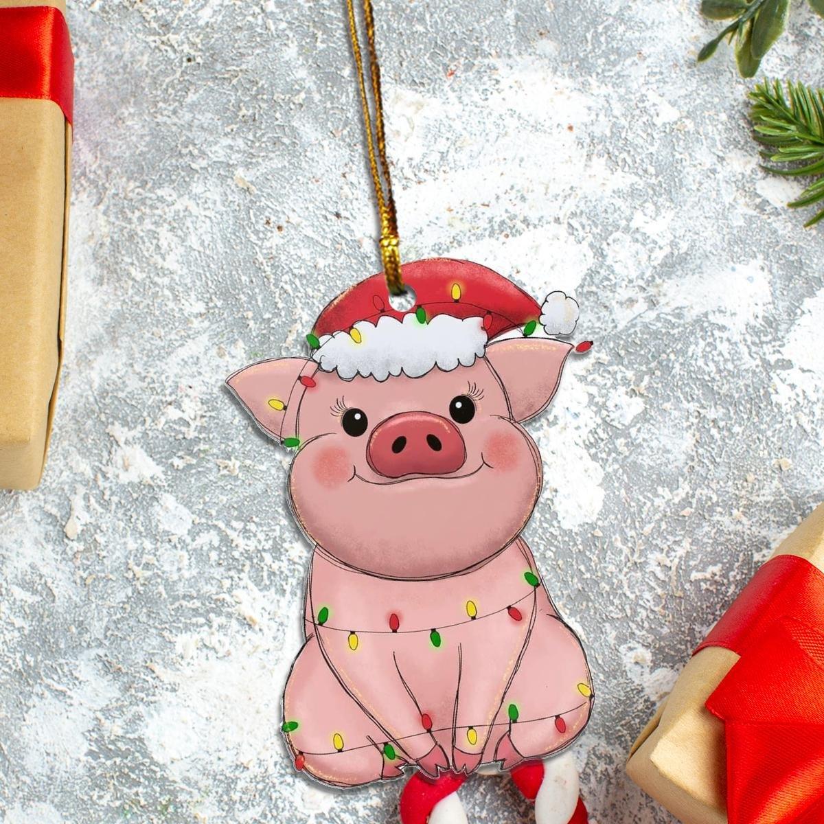 Pig mica ornament - Image 3