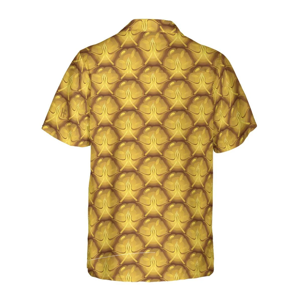 Pineapple Pattern Hawaiian Shirt, Pineapple Hawaiian Shirt, Tropical Pineapple Aloha Shirt- Perfect Gift For Men, Women, Husband, Wife, Friend, Family - Image 3