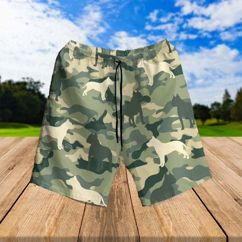Pitbull Aloha Hawaiian Shirt - US Flag Hawaiian Shirt, Pitbull Dogfather Camo Hawaiian Shirt - Perfect Gift For Men & Women, Pitbull - Image 2