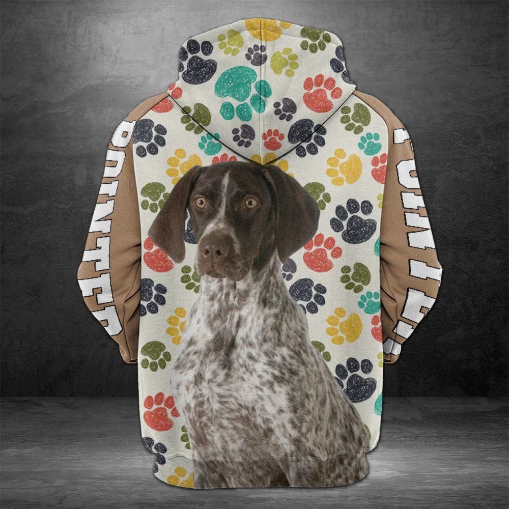 Pointer Lover Pullover Premium Hoodie, Perfect Outfit For Men And Women On Christmas New Year Autumn Winter - Image 3