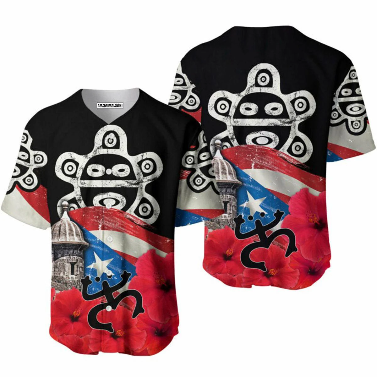 Puerto Rico Baseball Jerseys For Men And Women - Perfect Gift For Friend, Family - Image 2