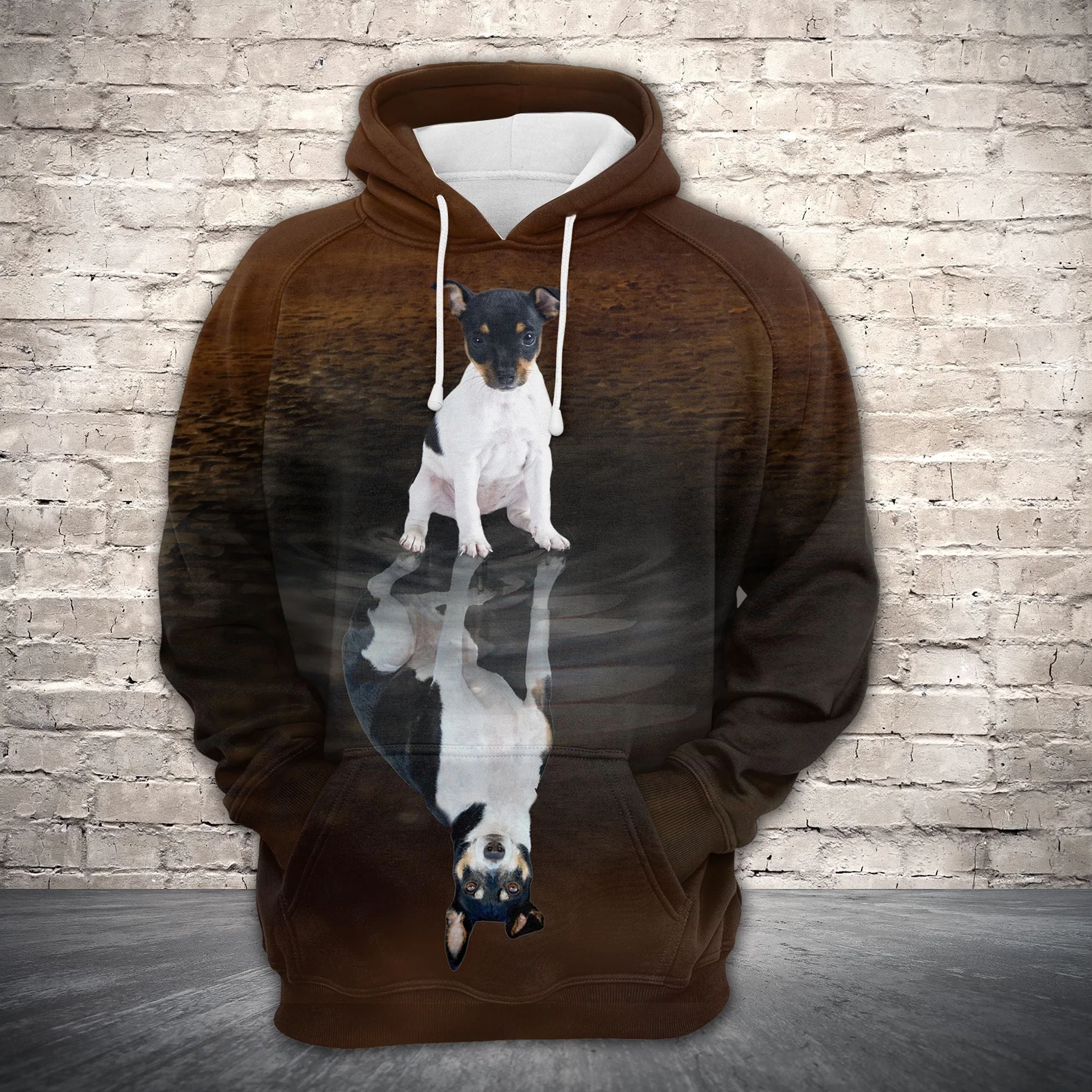 Rat Terrier Dog Pullover Premium Hoodie, Perfect Outfit For Men And Women On Christmas New Year Autumn Winter - Image 2