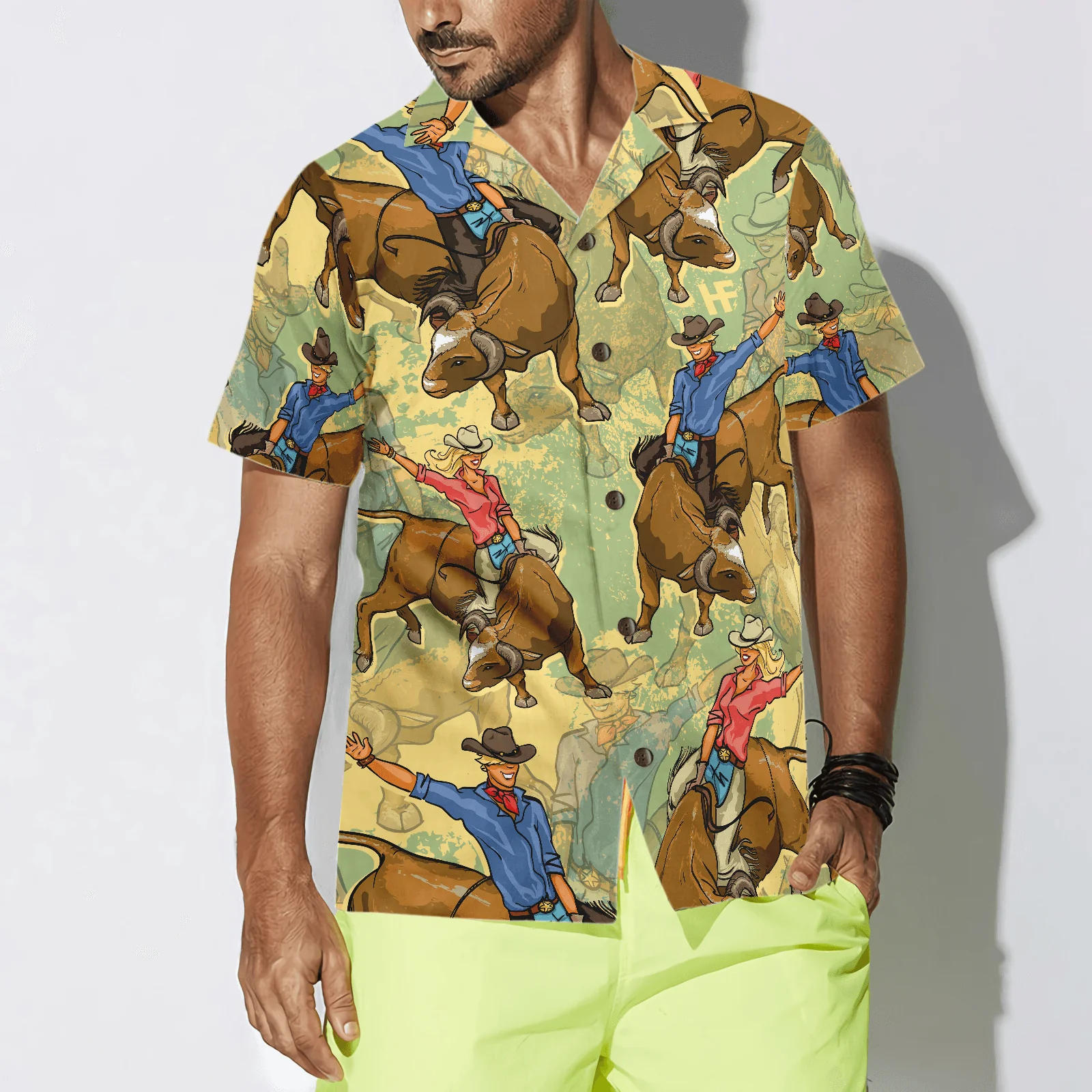 Rodeo Texas Flag Hawaiian Shirt, Stylish Texas, Colorful Summer Aloha Shirt For Men Women, Perfect Gift For Friend, Texas Lovers - Image 4