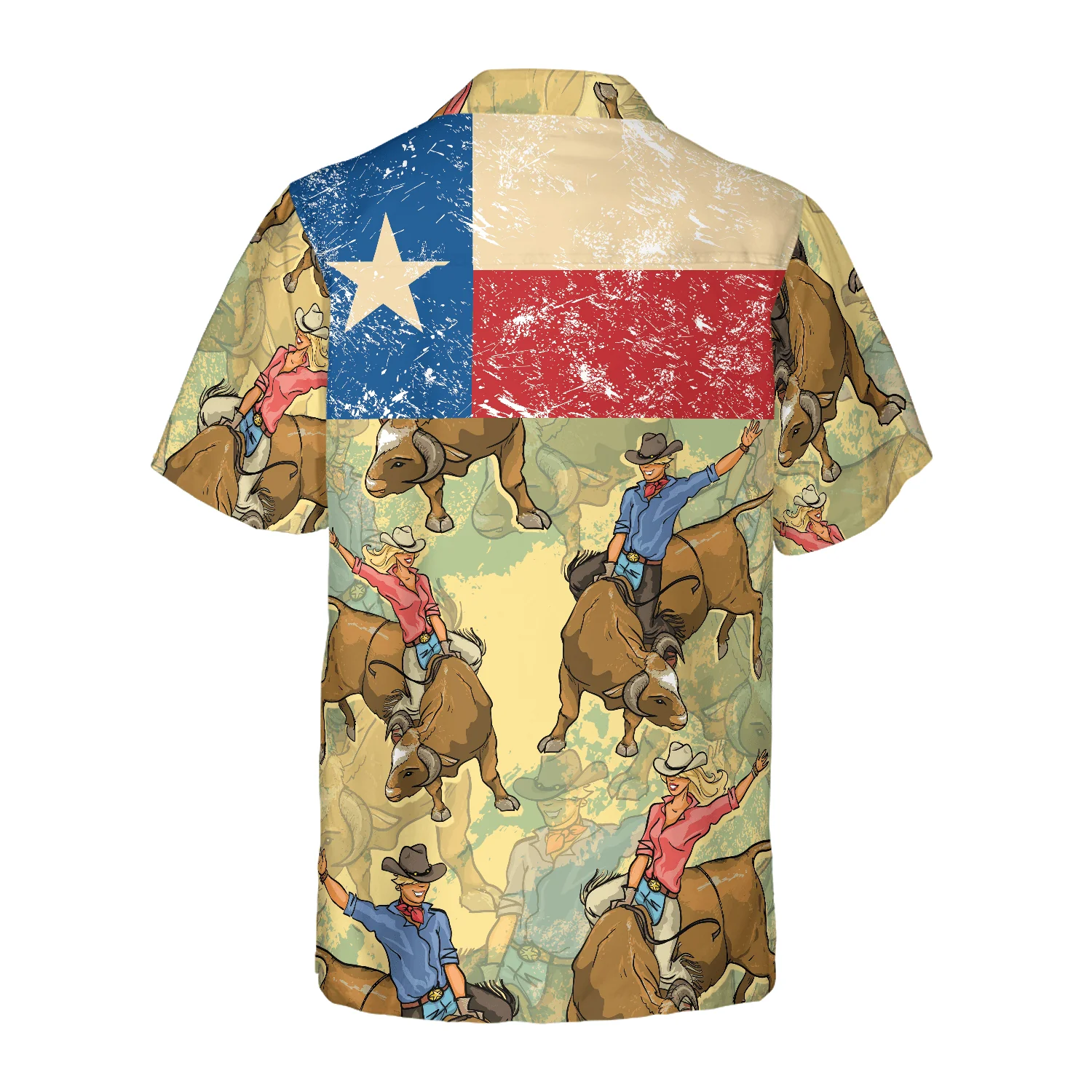 Rodeo Texas Flag Hawaiian Shirt, Stylish Texas, Colorful Summer Aloha Shirt For Men Women, Perfect Gift For Friend, Texas Lovers - Image 5