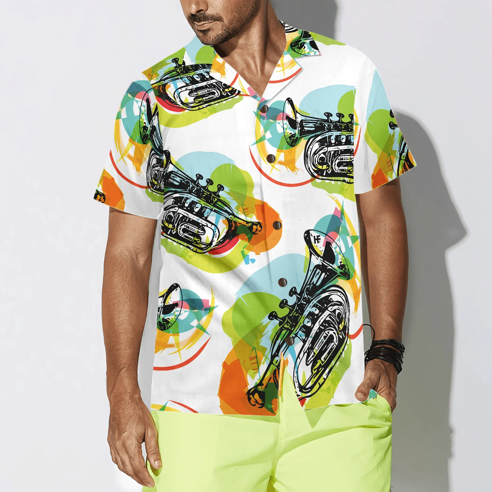 Saxophone Is My Life Aloha Hawaiian Shirt For Summer, Colorful Shirt For Men Women, Perfect Gift For Friend, Team, Family, Music Saxophone Lovers - Image 3