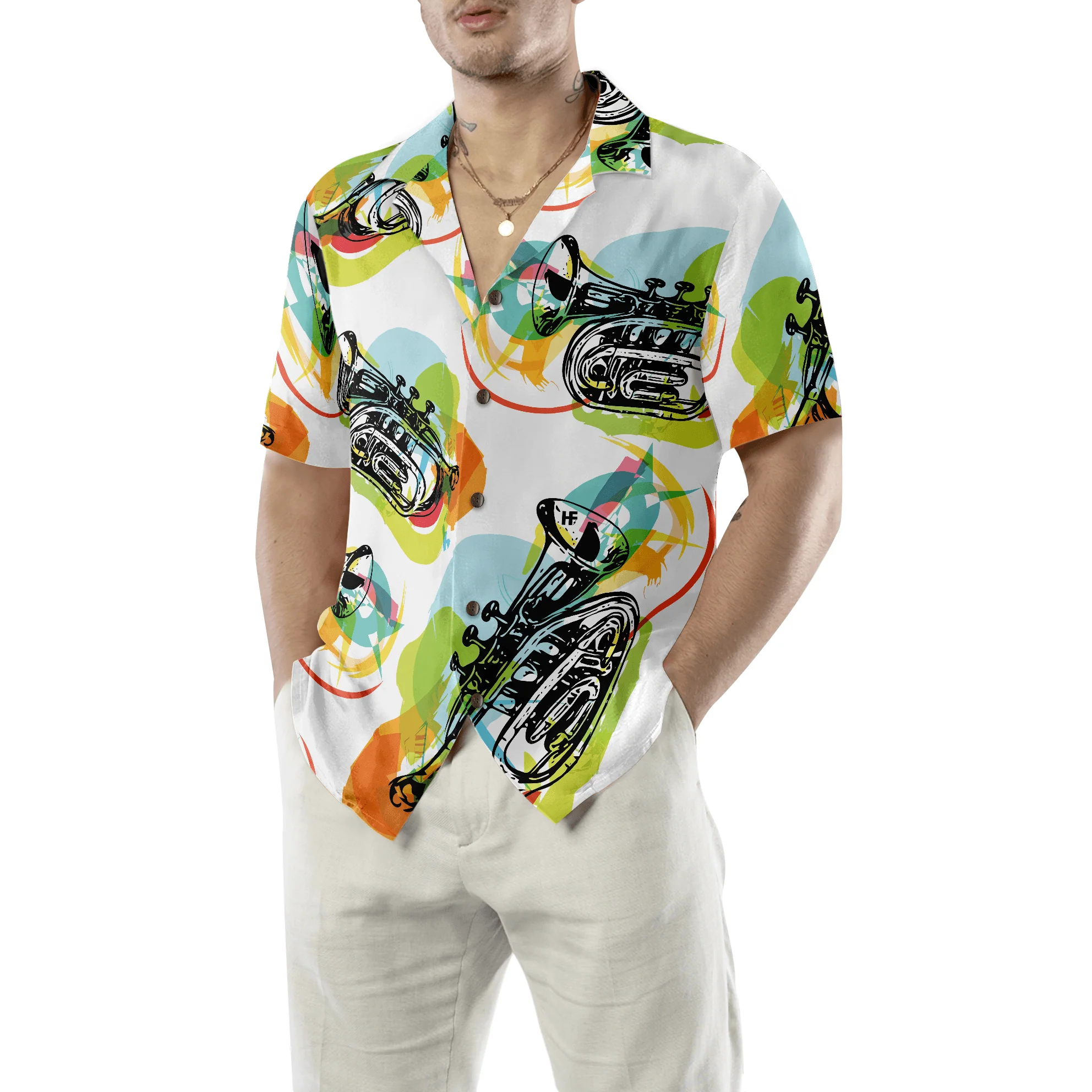 Saxophone Is My Life Aloha Hawaiian Shirt For Summer, Colorful Shirt For Men Women, Perfect Gift For Friend, Team, Family, Music Saxophone Lovers - Image 5