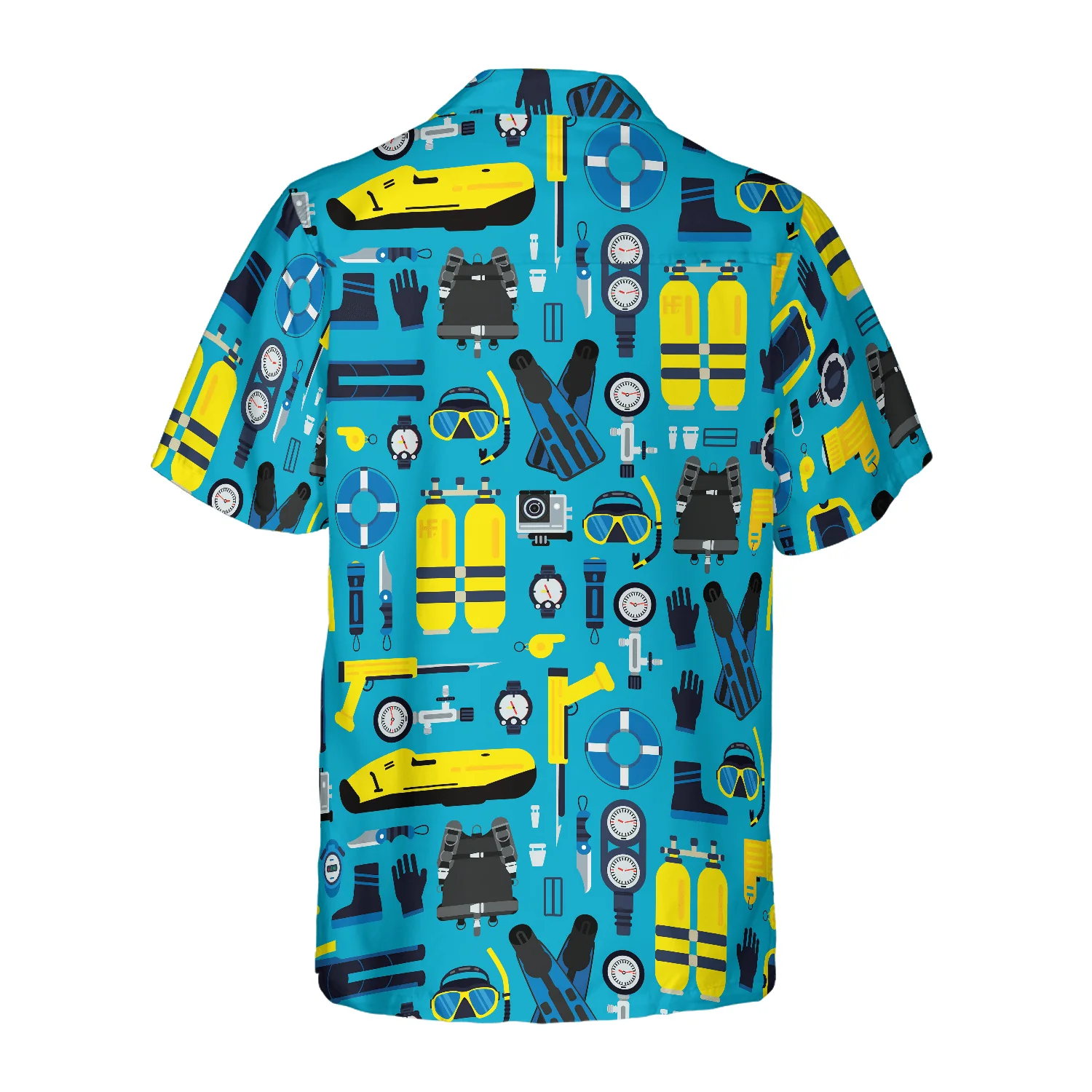 Scuba Diving Gear Aloha Hawaiian Shirt For Summer, Colorful Shirt For Men Women, Perfect Gift For Friend, Team, Family, Diving Lovers - Image 2