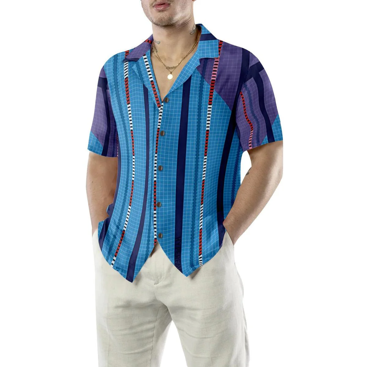 Swimming Aloha Hawaiian Shirt, Swimming Pool Pattern Hawaiian Shirt, Swimming Hawaiian Shirt For Summer - Perfect Gift For Men, Women, Swimming Lover - Image 5