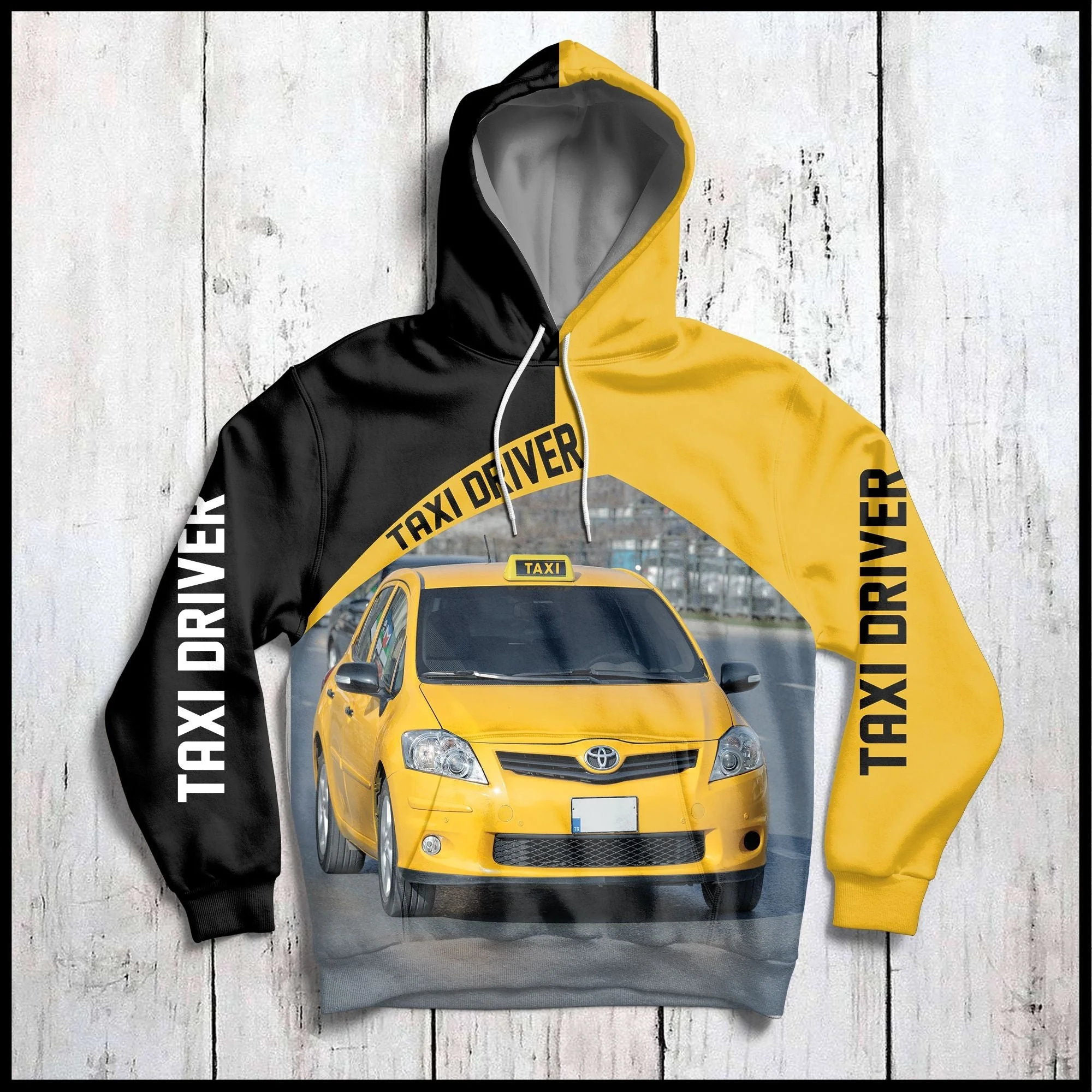 Taxi Driver Pullover Premium Hoodie, Perfect Outfit For Men And Women On Christmas New Year Autumn Winter - Image 4