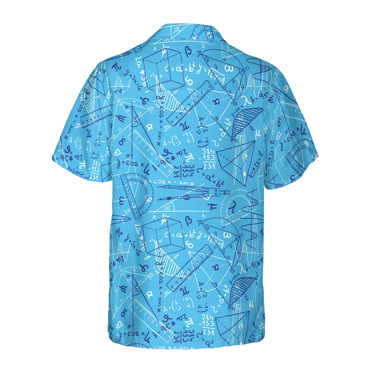 Teacher Hawaiian Shirt, Proud To Be A Math Teacher Aloha Shirt For Men And Women - Perfect Gift For Teacher, Husband, Boyfriend, Friend, Family - Image 5