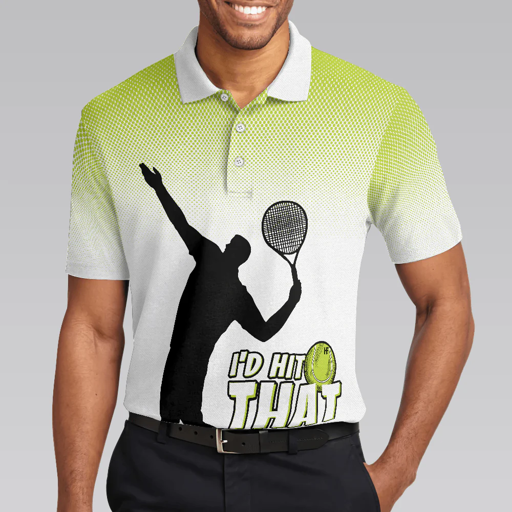 Tennis Men Polo Shirt, Dad The Man The Myth The Tennis Legend Polo shirts, Unique Tennis Gifts For Dad, Tennis Lovers And Players, Father's Day - Image 4