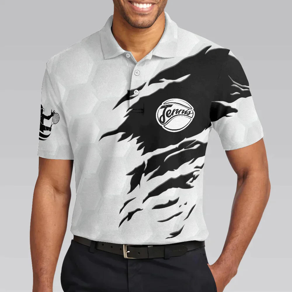 Tennis Men Polo Shirt, If You Wanted A Soft Serve You Should've Gone For Ice Cream Polo Shirt, Tennis Shirt With Sayings For Enthusiasts - Image 4