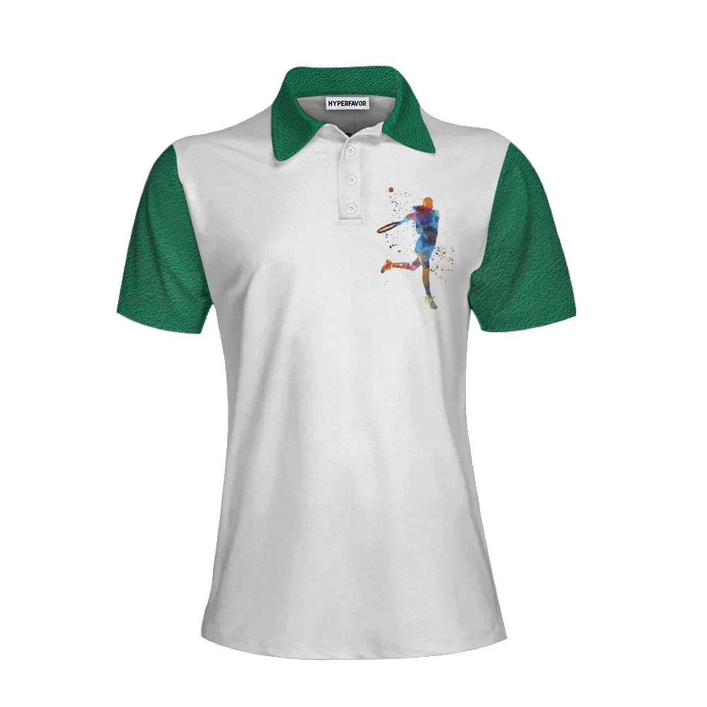 Tennis Women Polo Shirt, Real Grandmas Play Tennis, Cool Tennis Style Women Polo Shirts - Best Gift For Ladies, Female, Girls, Tennis Lovers - Image 3