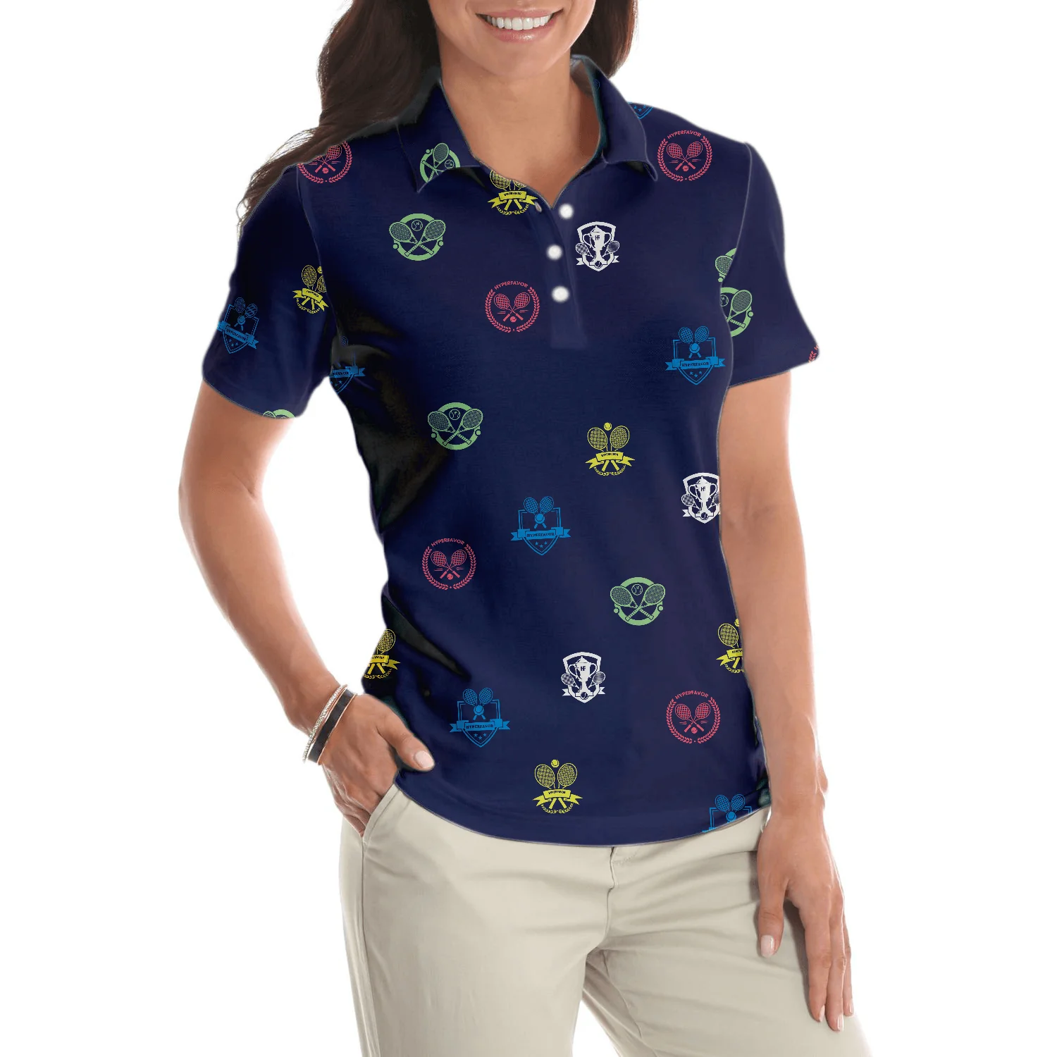 Tennis Women Polo Shirt - The Championships Tennis Women Polo Shirt - Perfect Gift For Women, Tennis Lovers - Image 5