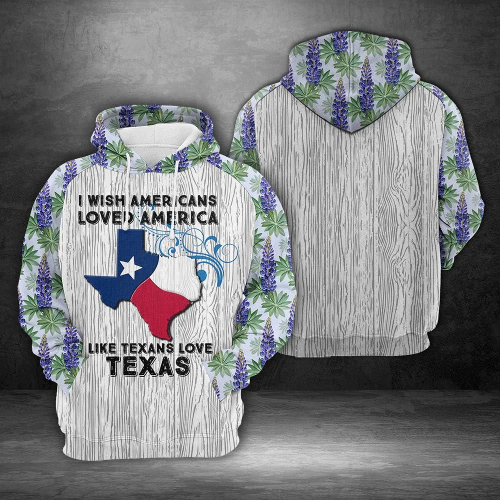 Texas Lover Pullover Premium Hoodie I Wish Texans Love Texas, Perfect Outfit For Men And Women On Christmas New Year Autumn Winter