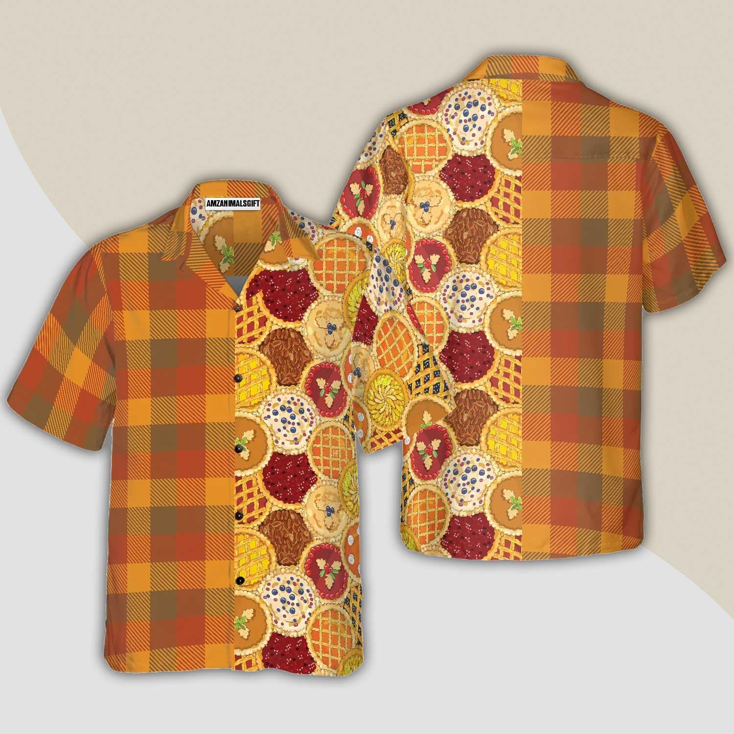 Thanksgiving Homemade Pies Hawaiian Shirt - Perfect Gift For Lover, Friend, Family