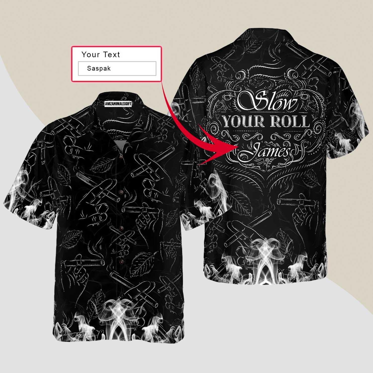 Tobacco Seamless Pattern Custom Hawaiian Shirt, Tobacco Hawaiian Shirt, Tobacco Aloha Shirt- Perfect Gift For Men, Women, Friend, Family