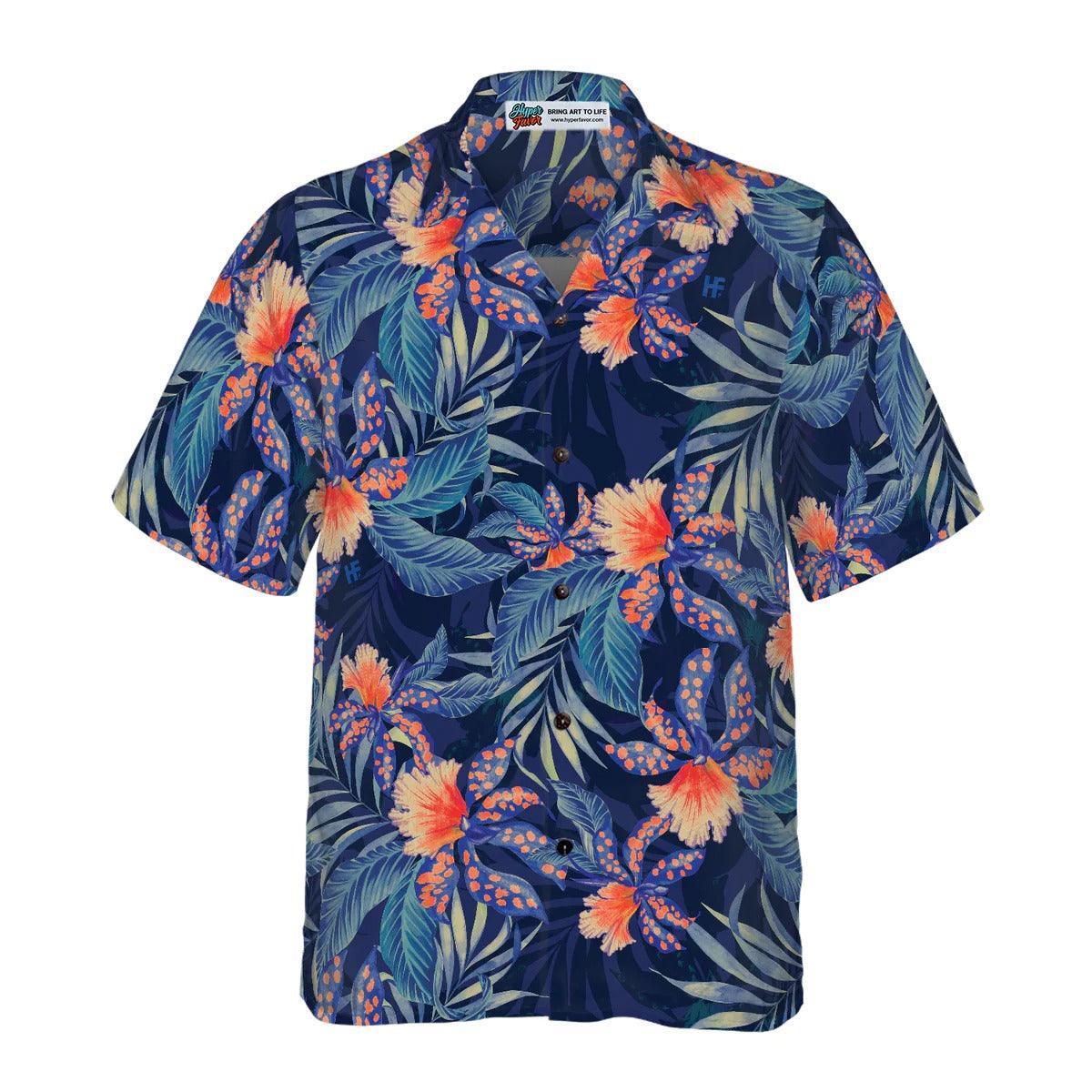 Tropical Flower Pattern Hawaiian Shirt, Beach Hawaiian Shirt, Tropical Aloha Shirt For Men Women, Perfect Gift For Husband, Wife, Friend, Family - Image 3