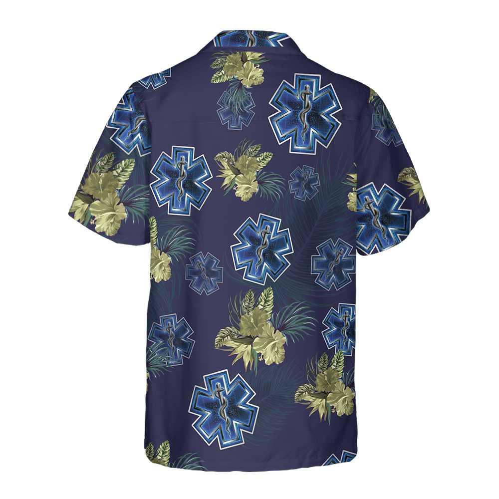 Tropical Paramedic Aloha Hawaiian Shirt For Summer, Cool Funny Paramedic Hawaiian Shirt For Men Women Adults, Best Gift For Friend, Paramedic Lovers - Image 4