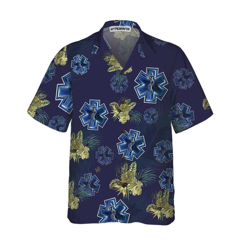 Tropical Paramedic Aloha Hawaiian Shirt For Summer, Cool Funny Paramedic Hawaiian Shirt For Men Women Adults, Best Gift For Friend, Paramedic Lovers - Image 5