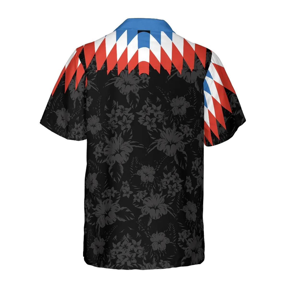 US Flower Vintage Hawaiian Shirt, Tropical Flowers Hawaiian Shirt For Men - Perfect Gift For Lover, Friend, Family - Image 2