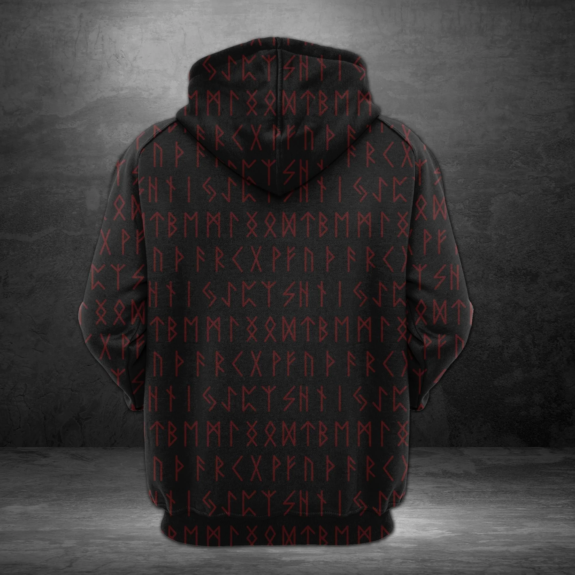 Viking Wolves Pullover Premium Hoodie, Perfect Outfit For Men And Women On Christmas New Year Autumn Winter - Image 3