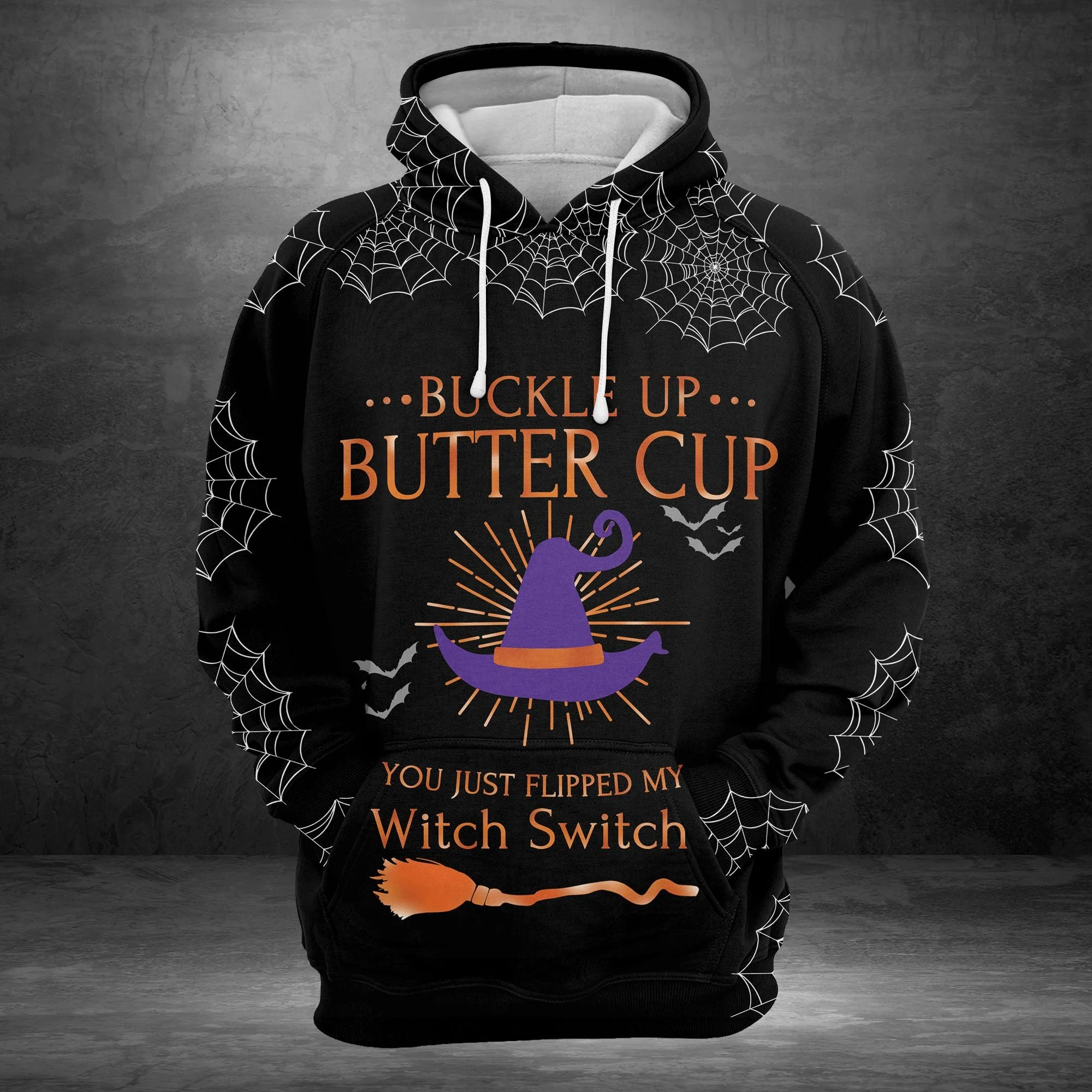 Witch Pullover Premium Hoodie You Just Flipped My Witch Switch, Perfect Outfit For Men And Women On Christmas New Year Autumn Winter