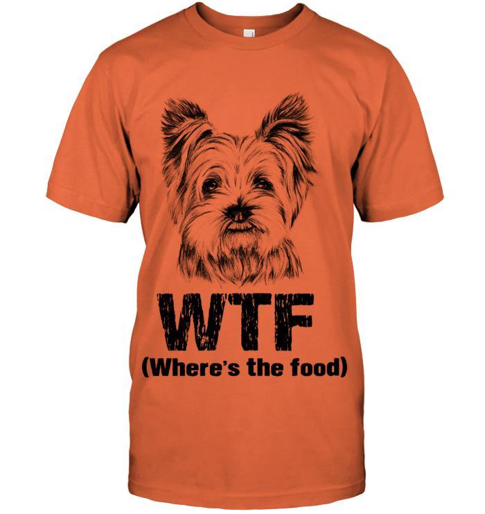 Yorkie Unisex T-Shirt - Where's the Food Unisex T Shirt - Gift for Dog Lovers, Family, Friends - Image 8