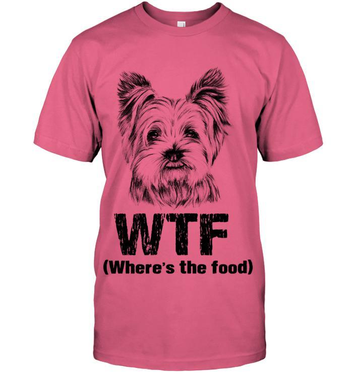 Yorkie Unisex T-Shirt - Where's the Food Unisex T Shirt - Gift for Dog Lovers, Family, Friends - Image 9