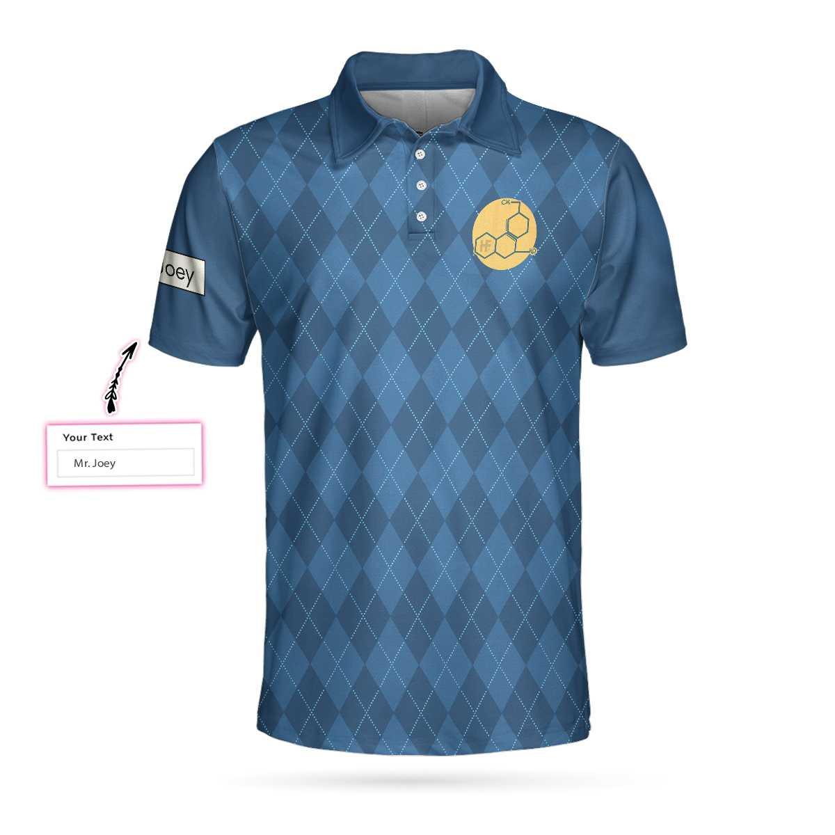 Your Goal Is Universe Custom Polo Shirt, Personalized Chemistry Shirt - Perfect Gift For Men - Image 3
