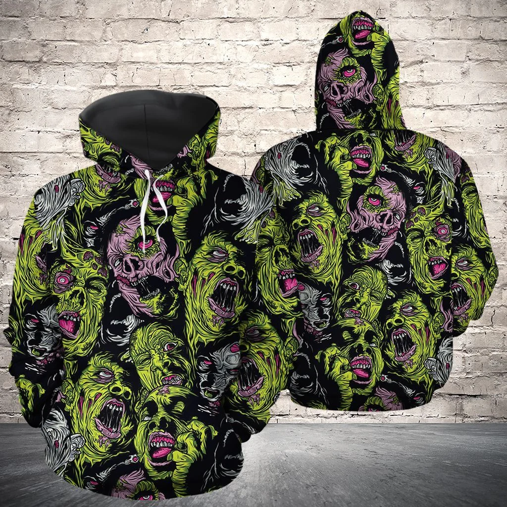 Zombie Costume Pullover Premium Hoodie, Perfect Outfit For Men And Women On Christmas New Year Autumn Winter